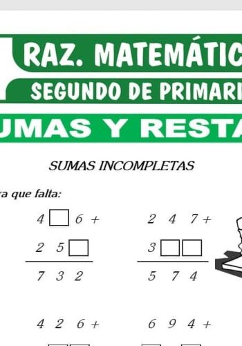 Sumando y restando ejercicios de cálculo con números de tres cifras 3