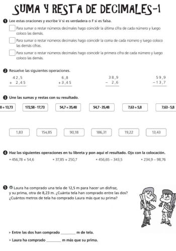 Sumas y restas 3