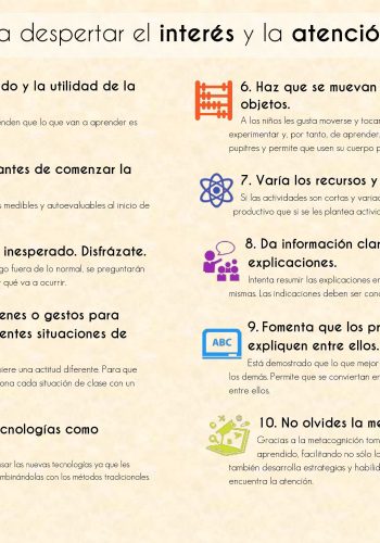 Variedad de temas para despertar el interés de los estudiantes 3