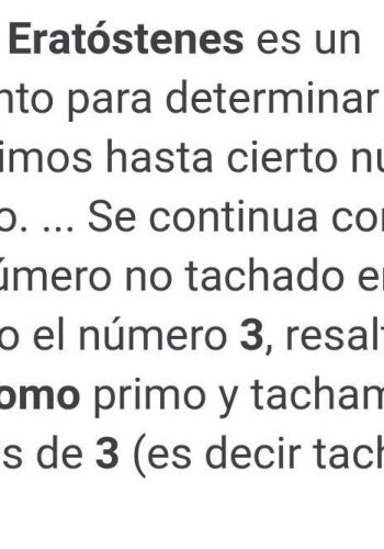 Qué es la criba de Eratóstenes 3
