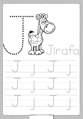 Fichas de la J mayúscula 2