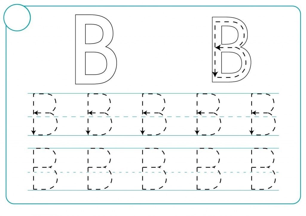 Fichas de la B mayúscula 2