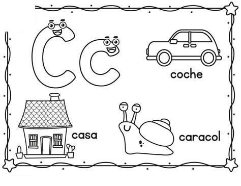 Fichas de la C para imprimir 1