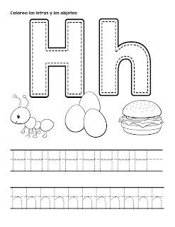 Fichas de la H mayúscula 3