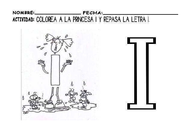 Fichas de la I mayúscula 2