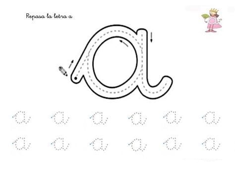 Fichas de la a minúscula 1