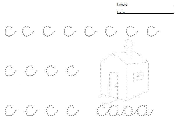 Fichas de la c minúscula 1