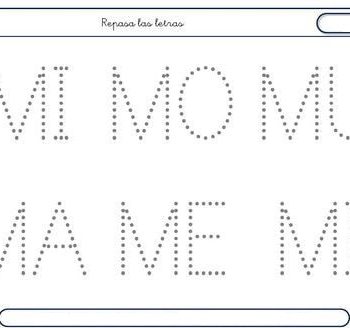 Fichas de la M mayúscula 1