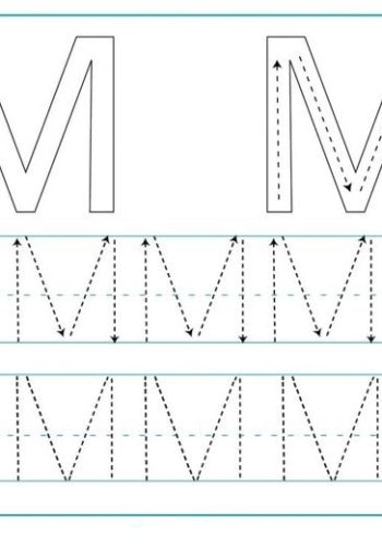 Fichas de la M mayúscula 2