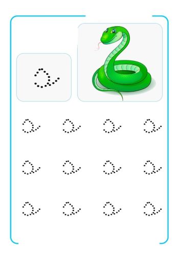 Fichas de la S para imprimir 2