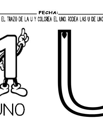 Fichas de la U mayúscula 2