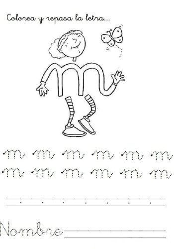 Fichas de la M minúscula 3