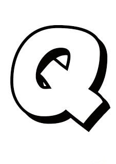 fichas de la Q mayúscula 2