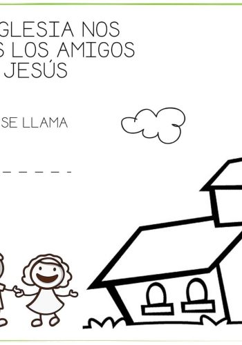 Fichas de Jesús para colorear 2