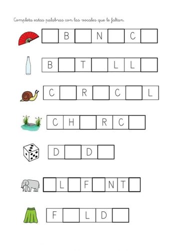 Fichas de consonantes para estudiar 2