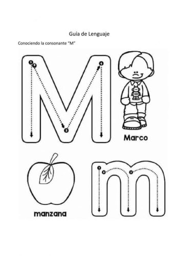 Fichas de consonantes para estudiar 3