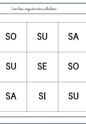 Fichas de consonantes para imprimir 2