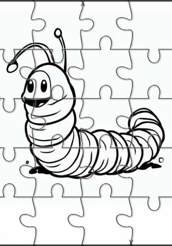 Fichas de gusanos para imprimir 3