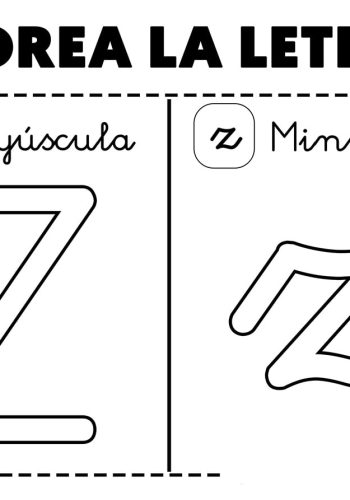 Fichas de la Z mayúscula 1