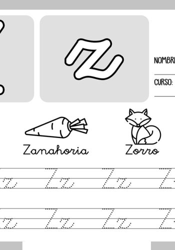 Fichas de la z minúscula 2