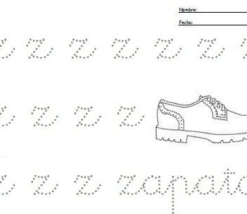 Fichas de la z minúscula 3
