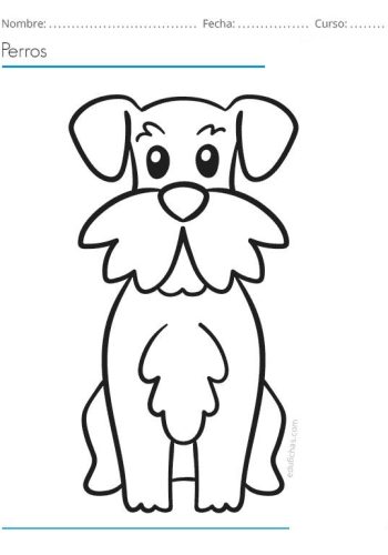 Fichas de perros para imprimir 3