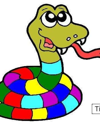 Fichas de serpientes para imprimir 3