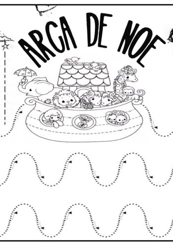 Fichas del arca de Noé para imprimir 2