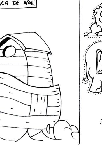 Fichas del arca de Noé para imprimir 3