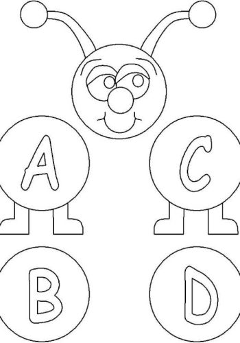 Fichas de gusanos para escribir 1