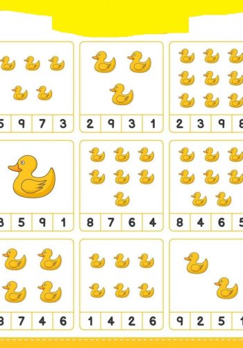 Fichas de patos para escribir 3