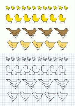 Fichas de patos para imprimir 2