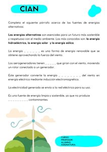 Fichas de color cian para escribir 2