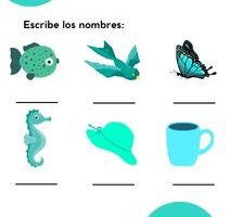 Fichas de Color Turquesa: Actividades y recursos para el aprendizaje en español