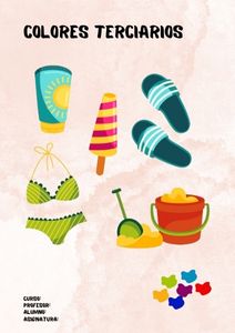 Fichas de colores terciarios para imprimir 3