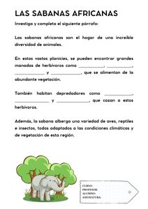 Fichas de elefantes para escribir 1