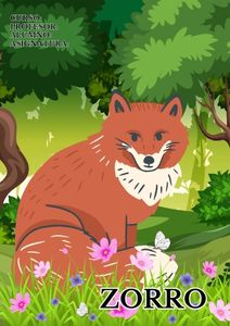 Fichas de zorros para imprimir 1