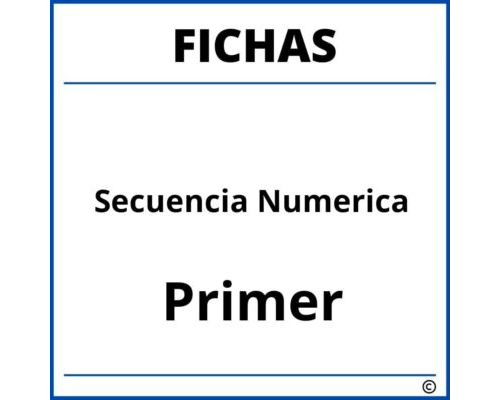 Reforzamiento de la secuencia numérica y el conteo 1