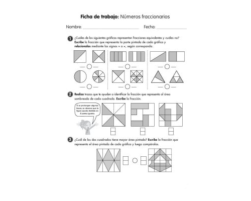 Aplicaciones geométricas de las fracciones 1