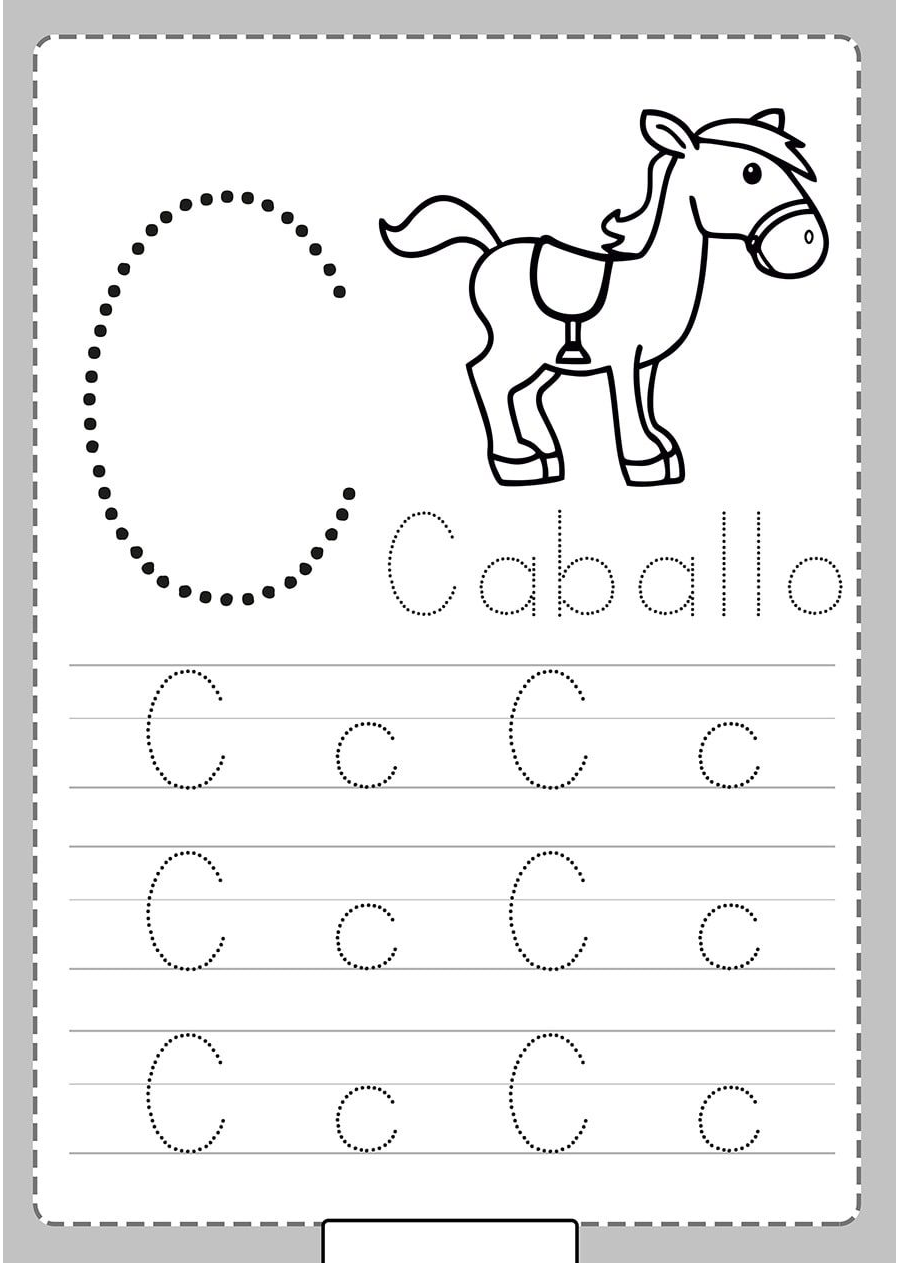 Fichas de la C mayúscula 2