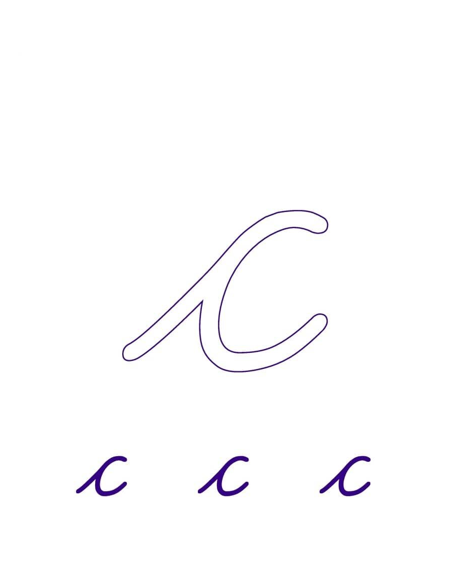 Fichas de la c minúscula 3