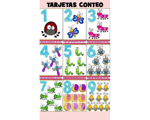 Canciones y juegos para reforzar el conteo y la identificación de números 1