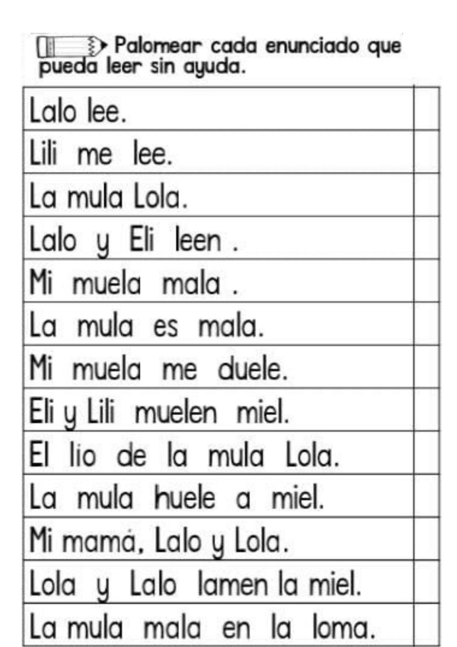 Fichas Lengua 1 Primaria Aprendizaje 3