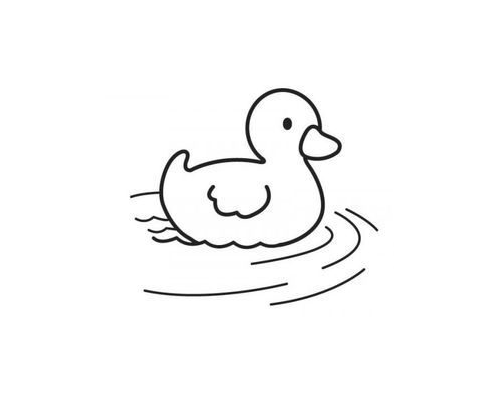 Fichas de patos para colorear 3