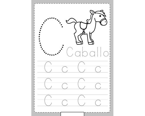 Fichas de la C mayúscula 2