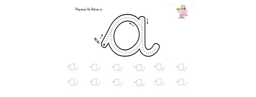 Fichas de la a minúscula 1