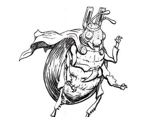 Fichas de escarabajos para escribir 2