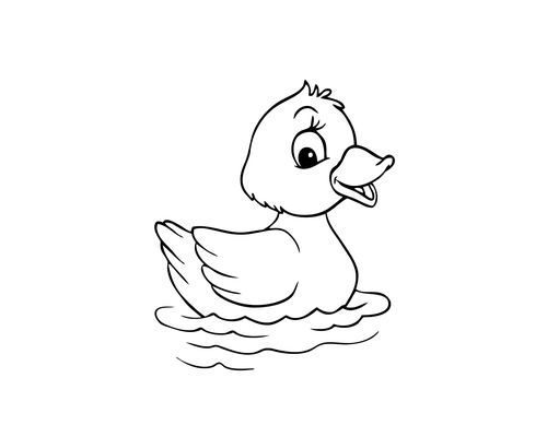 Fichas de patos para colorear 2