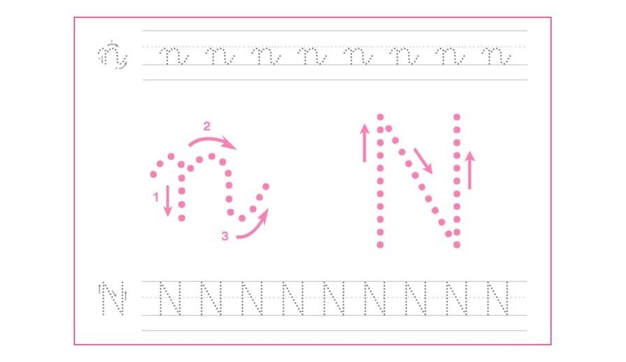 Fichas de la n minúscula 2