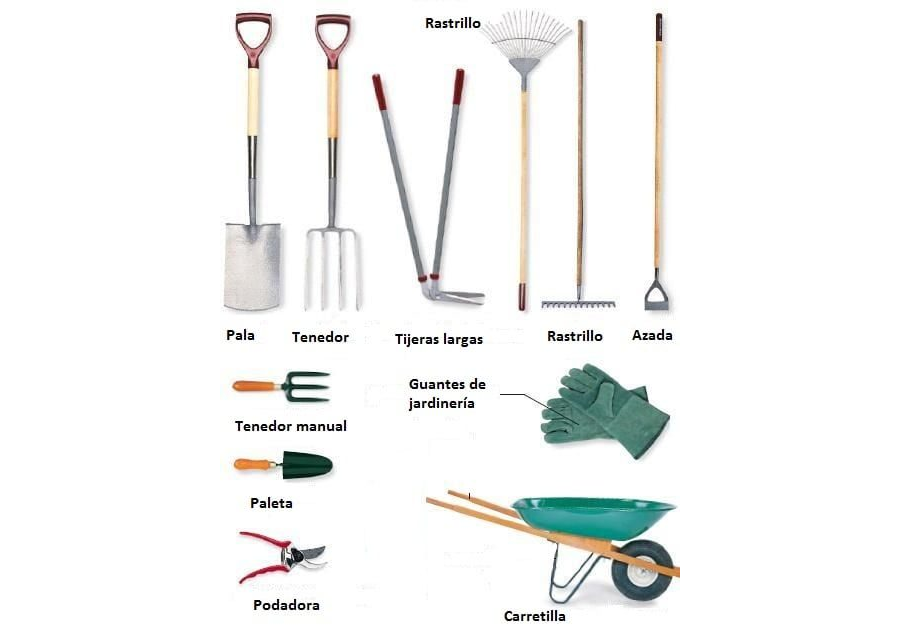 Herramientas de jardinería y sustratos 3